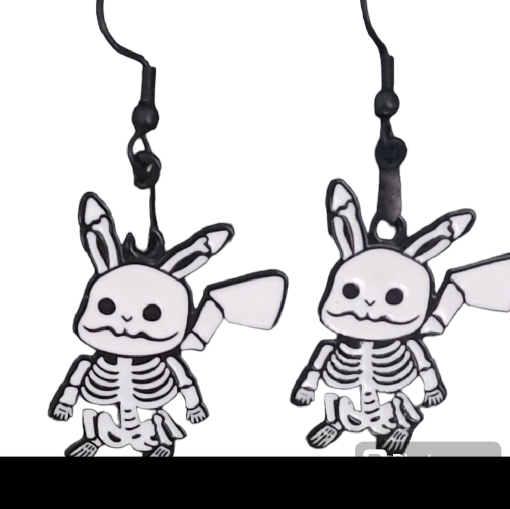 Anime earrings pokemon